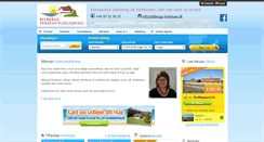 Desktop Screenshot of bilbergs-feriehuse.dk
